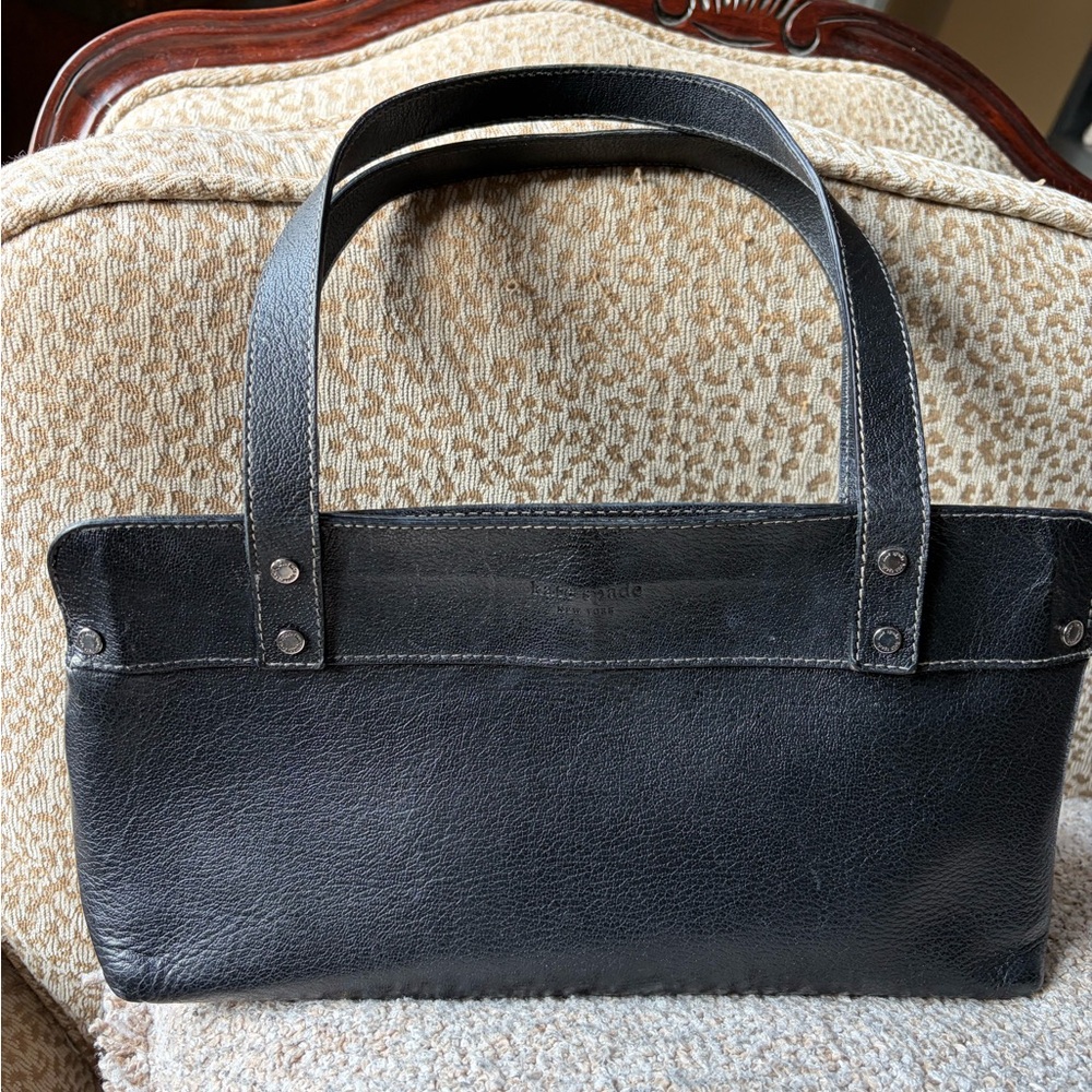 Kate Spade east west style Black Leather Bag